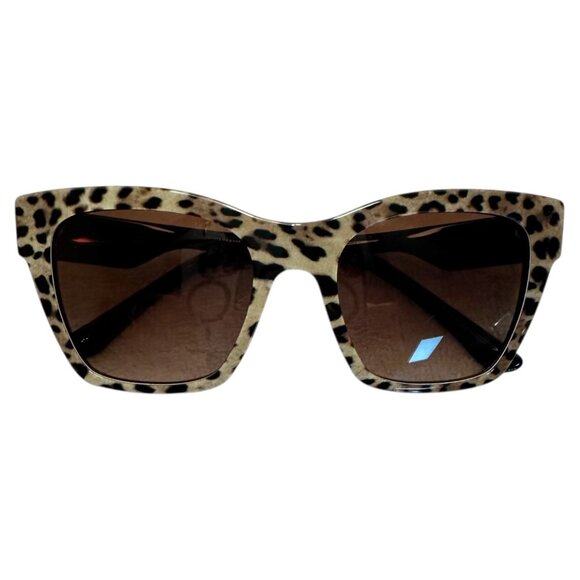 Sunglasses Dolce & Gabbana DG 4384  Leo Brown On Black (NWOT) - Picture 2 of 5